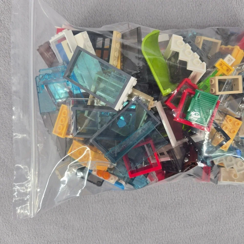 LEGO Bulk Lot Windows and Doors Kids Building Toy House Parts City MOC Assorted